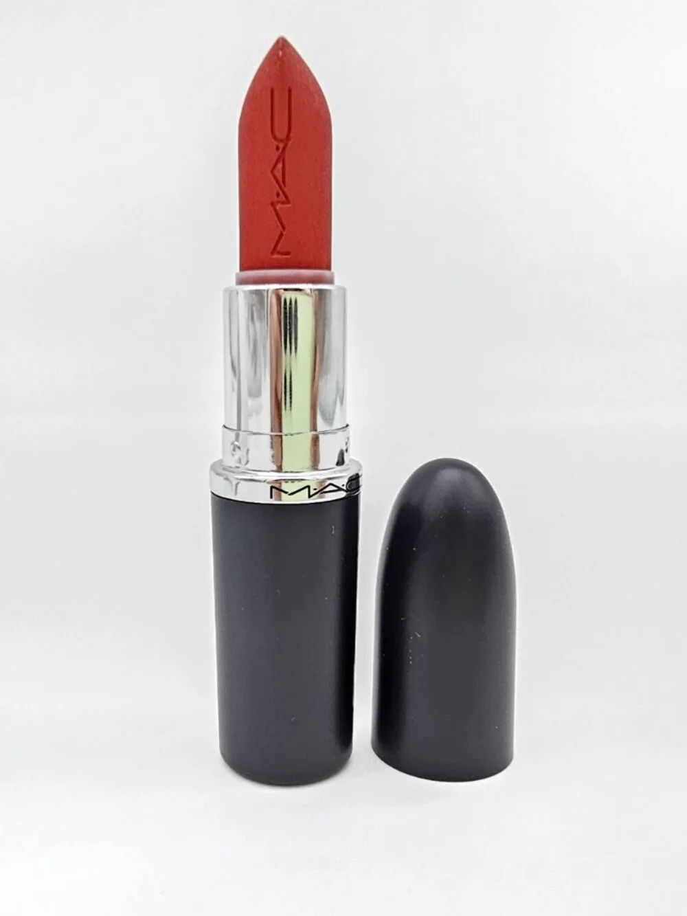 MAC 602 Chili Macximal Matte Lipstick, Warm Brick Red, New without box - Picture 14 of 15